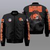 Nfl Cleveland Browns 3D Bomber Jacket Cleveland Browns Bomber Jacket