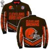 Nfl Cleveland Browns All Over Printed Bomber Jacket Cleveland Browns Bomber Jacket