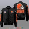 Nfl Cleveland Browns Bomber Jacket Cleveland Browns Bomber Jacket