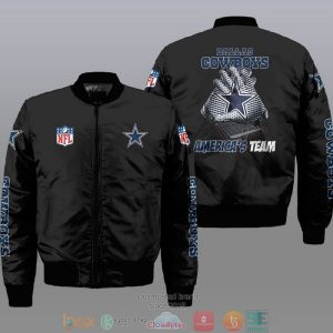 Nfl Dallas Cowboys Americas Team Bomber Jacket Dallas Cowboys Bomber Jacket