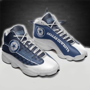 Nfl Dallas Cowboys Football Team Form Air Jordan 13 Sneaker Shoes Dallas Cowboys Air Jordan 13 Shoes