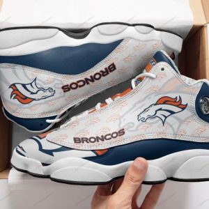 Nfl Denver Broncos Air Jordan 13 Sneaker Shoes Denver Broncos Air Jordan 13 Shoes