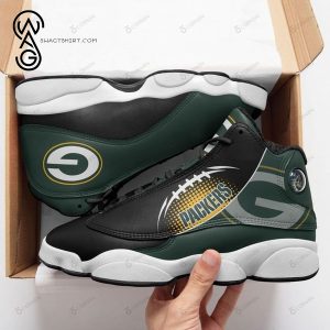 Nfl Green Bay Packers Air Jordan 13 Shoes 2 Green Bay Packers Air Jordan 13 Shoes