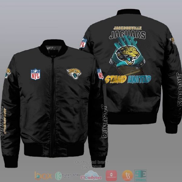 Nfl Jacksonville Jaguars Stand United Bomber Jacket Jacksonville Jaguars Bomber Jacket