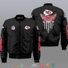 Nfl Kansas City Chiefs Eagle Thin Line Flag Bomber Jacket Kansas City Chiefs Bomber Jacket