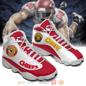Nfl Kansas City Chiefs Red White Air Jordan 13 Shoes Kansas City Chiefs Air Jordan 13 Shoes
