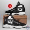 Nfl Las Vegas Raiders Air Jordan 13 Shoes Sneaker Las Vegas Raiders Air Jordan 13 Shoes