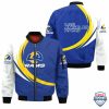 Nfl Los Angeles Rams Curve Design Bomber Jacket Los Angeles Rams Bomber Jacket