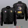 Nfl Minnesota Vikings Skol Bomber Jacket Minnesota Vikings Bomber Jacket