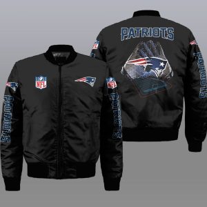 Nfl New England Patriots 3D Bomber Jacket New England Patriots Bomber Jacket
