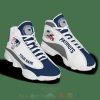 Nfl New England Patriots Punisher Skull Custom Name Air Jordan 13 Shoes New England Patriots Air Jordan 13 Shoes