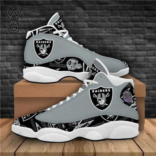 Nfl Oakland Raiders Air Jordan 13 Shoes Oakland Raiders Air Jordan 13 Shoes