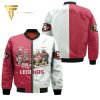 Nfl San Francisco 49Ers Legends Full Printing Bomber Jacket San Francisco 49Ers Bomber Jacket