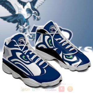 Nfl Seattle Seahawks Blue Air Jordan 13 Shoes Seattle Seahawks Air Jordan 13 Shoes