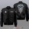 Nfl Seattle Seahawks Eagle Thin Line Flag Bomber Jacket Seattle Seahawks Bomber Jacket