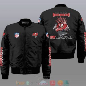 Nfl Tampa Bay Buccaneers Fire The Cannons Bomber Jacket Tampa Bay Buccaneers Bomber Jacket