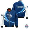 Nfl Tennessee Titans Curve Design Bomber Jacket Tennessee Titans Bomber Jacket