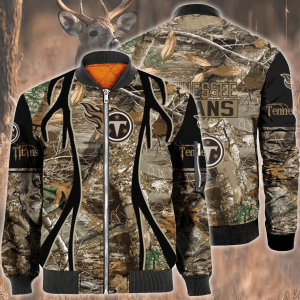 Nfl Tennessee Titans Hunting Bomber Jacket Tennessee Titans Bomber Jacket