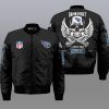 Nfl Tennessee Titans Wings Skull 3D Bomber Jacket Tennessee Titans Bomber Jacket