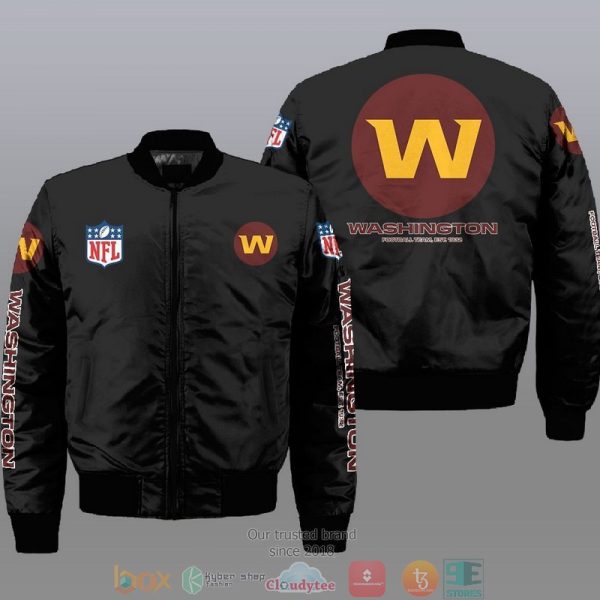 Nfl Washington Football Team Bomber Jacket Washington Football Team Bomber Jacket