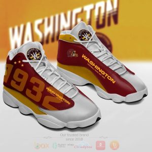 Nfl Washington Redskins Football Team Est 1932 Air Jordan 13 Shoes Washington Redskins Air Jordan 13 Shoes