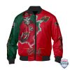 Nhl Minnesota Wild Death Skull Bomber Jacket Minnesota Wild Bomber Jacket