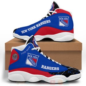 Nhl New York Rangers Personalized Air Jordan 13 Shoes New York Rangers Air Jordan 13 Shoes