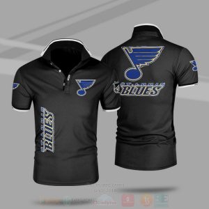 Nhl St Louis Blues Premium Polo Shirt St Louis Blues Polo Shirts