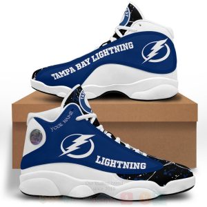 Nhl Tampa Bay Lightning Personalized Air Jordan 13 Shoes Tampa Bay Lightning Air Jordan 13 Shoes