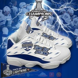 Nhl Tampa Bay Lightning Stanley Cup Champions 2020 Air Jordan 13 Shoes Tampa Bay Lightning Air Jordan 13 Shoes