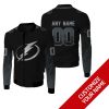 Nhl Tampa Bay Lightning Team Personalized Black 3D Bomber Jacket Tampa Bay Lightning Bomber Jacket