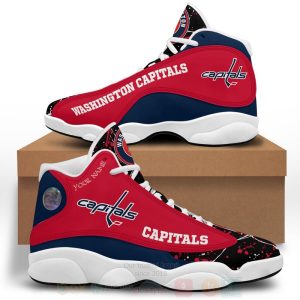 Nhl Washington Capitals Personalized Air Jordan 13 Shoes Washington Capitals Air Jordan 13 Shoes