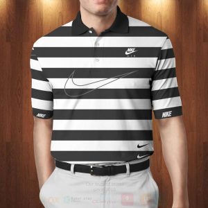 Nike Air Black White Polo Shirt Nike Polo Shirts