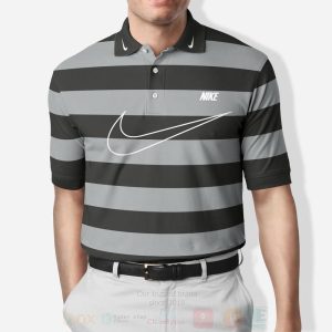Nike Black Grey Polo Shirt Nike Polo Shirts