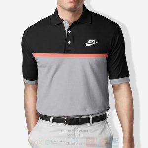 Nike Grey Black Polo Shirt Nike Polo Shirts