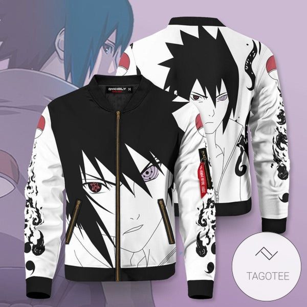 Ninja Sasuke Bomber Jacket 2 Naruto Shippuden Uchiha Sasuke Bomber Jacket