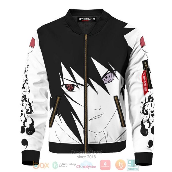 Ninja Sasuke Bomber Jacket Naruto Shippuden Uchiha Sasuke Bomber Jacket