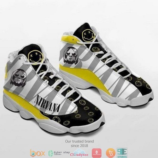 Nirvana Band Air Jordan 13 Sneaker Shoes Nirvana Band Air Jordan 13 Shoes