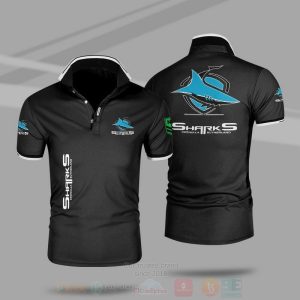 Nrl Cronulla Sharks Premium Polo Shirt NRL Teams Polo Shirts