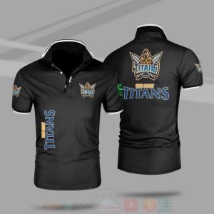 Nrl Gold Coast Titans Premium Polo Shirt NRL Teams Polo Shirts