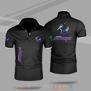 Nrl Melbourne Storm Premium Polo Shirt NRL Teams Polo Shirts