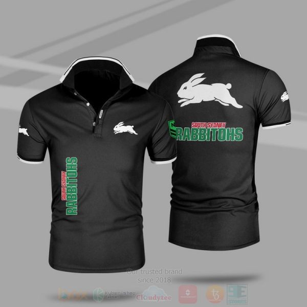 Nrl South Sydney Rabbitohs Premium Polo Shirt NRL Teams Polo Shirts