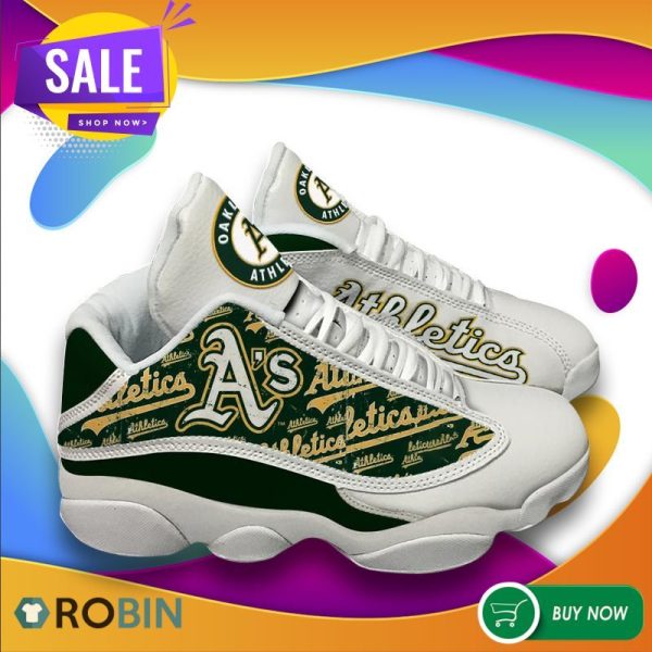 Oakland Athletics Air Jordan 13 Sneakers Oakland Athletics Air Jordan 13 Shoes