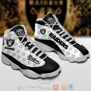 Oakland Raiders Nfl Football Team Air Jordan 13 Shoes Oakland Raiders Air Jordan 13 Shoes