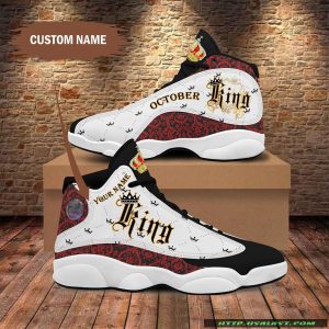 October King Custom Name Air Jordan 13 Sneaker King Air Jordan 13 Shoes