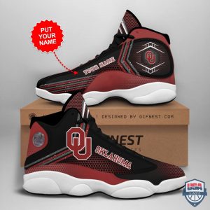 Oklahoma Sooners Air Jordan 13 Custom Name Personalized Shoes Oklahoma Sooners Air Jordan 13 Shoes