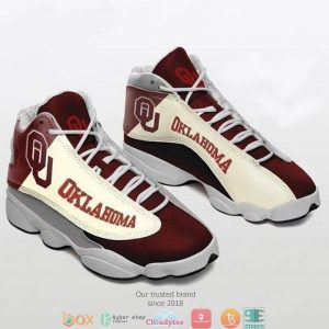 Oklahoma Sooners Football Ncaaf Football Air Jordan 13 Sneaker Shoes Oklahoma Sooners Air Jordan 13 Shoes