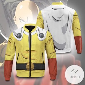 One Punch Bomber Jacket One Punch Man Bomber Jacket