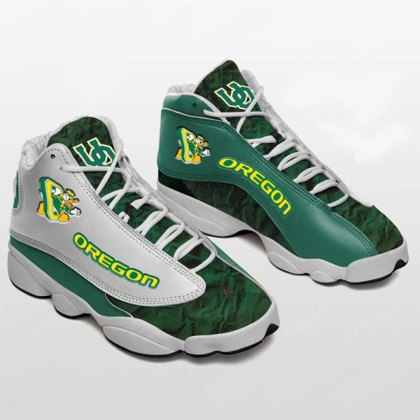 Oregon Ducks Ncaa Ver 2 Air Jordan 13 Sneaker Oregon Ducks Air Jordan 13 Shoes