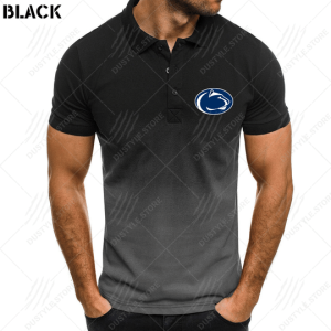 Penn State Nittany Lions Football Men Gradient Polo Shirt Penn State Nittany Lions Polo Shirts